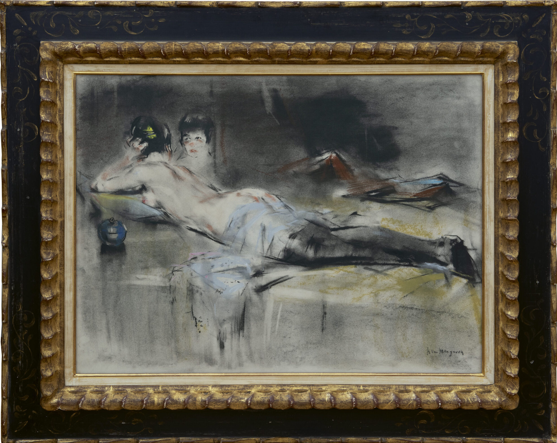 Han van Meegeren: Halfnaakt (in lijst)