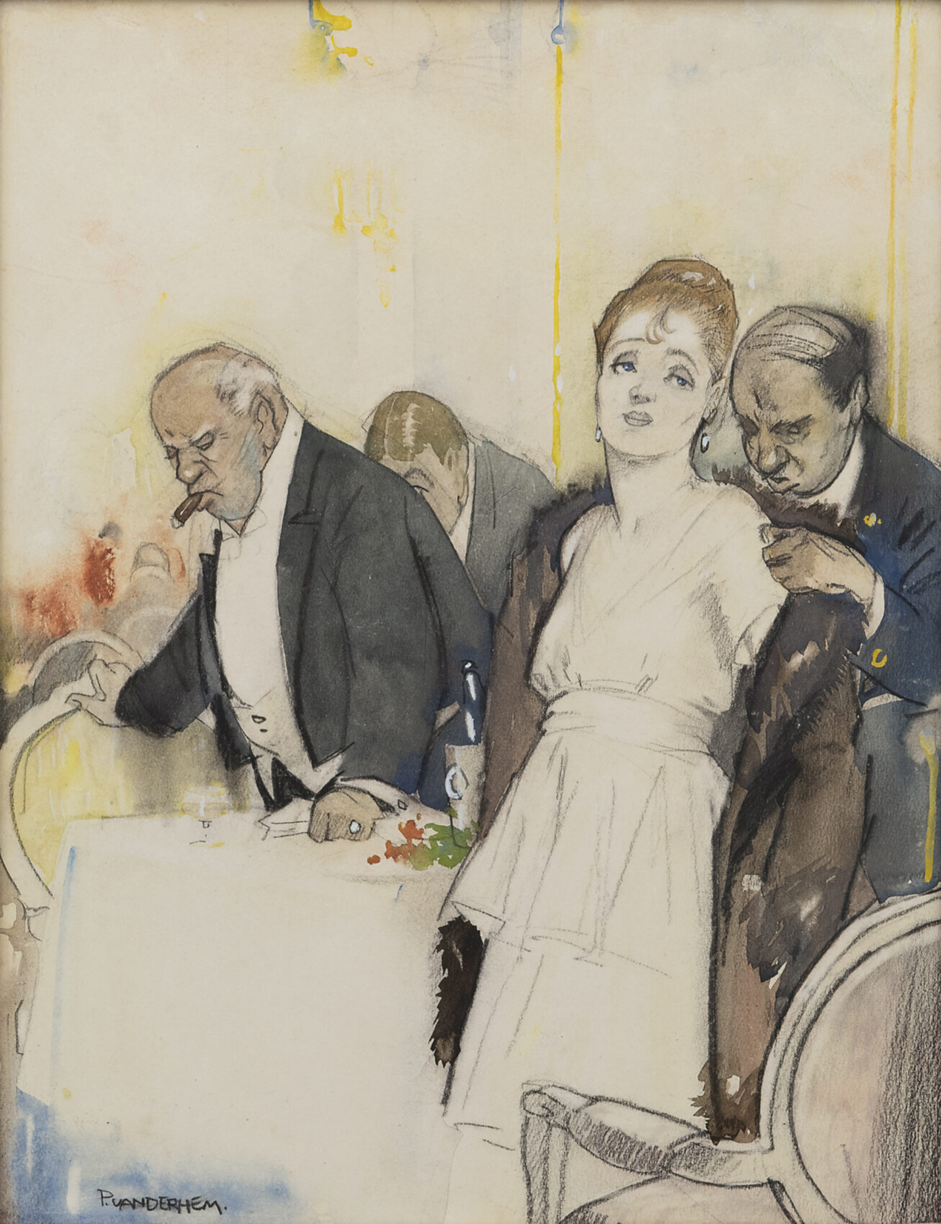 Piet van der Hem: Na het diner