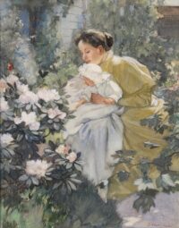 Johannes Evert Hendrik Akkeringa: In de bloementuin