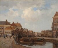 Kees van Waning: Bedrijvighied op de Wagenbrug te Den Haag