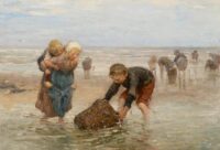 Bernardus Johannes Blommers: De garnalenvangst van de visserskinderen
