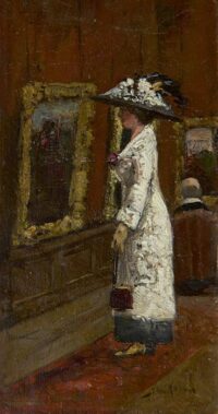 Jacob van Rossum: Bezoek aan een tentoonstelling