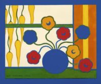 Ella Henriëtte ‘Elly’ Tamminga: Bloemen in blauwe vaas