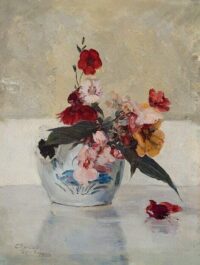 Tjieke Roelofs: Bloemetjes in een Chinese pot