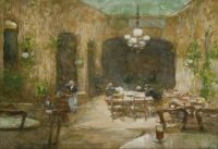 Willem de Zwart: Café Centraal, Den Haag
