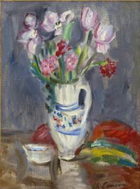 Charles Camoin: Gemengd boeket in vaas