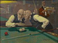 Bernard Leemker: De biljartspelers