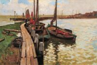 Ben Viegers: De haven van Volendam