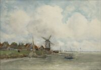 Fredericus Jacobus van Rossum du Chattel: Riviergezicht