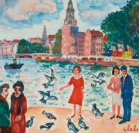 Ferry Slebe: Duiven voeren