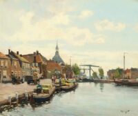 Arie Zwart: Een zonnige dag in Leidschendam