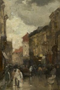 Floris Arntzenius: De Wagenstraat in Den Haag