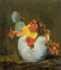 Floris Arntzenius: Oostindische kers in een Chinese gemberpot