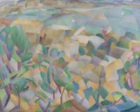Leo Gestel: Uitzicht op de baai van Mallorca