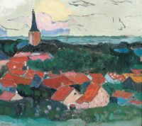 Charley Toorop: Gezicht op Domburg