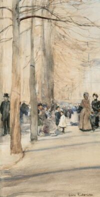 Emile Hoeterickx: Zonnige dag in het park