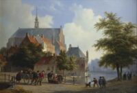 Bartholomeus Johannes van Hove: Drukbevolkt Hollands stadje
