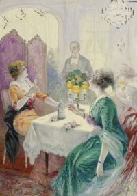 Giovanni Spellani: In het restaurant