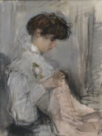 Isaac Israels: Handwerkend meisje