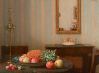 Jan Bogaerts: Interieur met fruitschaal