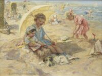Jan Zoetelief Tromp: Sunny day at the beach