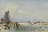 Johan Barthold Jongkind: Winter in Holland