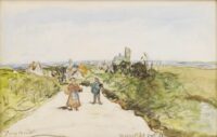 Johan Barthold Jongkind: Gezicht op Nevers