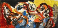 Karel Appel: Têtes dans espace