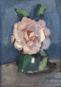 Kees van Dongen: Roos in een vaas