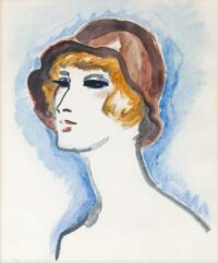 Kees van Dongen: Meisje met hoed