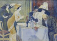 Anton Kristians: In het restaurant