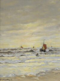 Gerhard Arij Ludwig 'Morgenstjerne' Munthe: Bomschuiten op zee