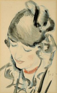 Jan Sluijters: Portret van een jonge vrouw