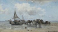 Johan Frederik Cornelis Scherrewitz: Uitladen van de visvangst