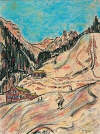 Jan Wiegers: Skiën in Davos