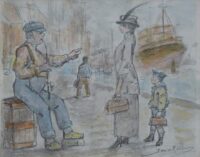 Jacob van Rossum: Wachten langs de kade