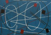 Willem Hussem: Compositie blauw