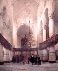 Johannes Bosboom: Figuren in de Nieuwe Kerk van Delft