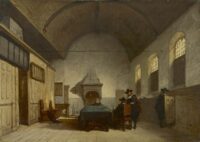 Johannes Bosboom: De consistoriekamer van de Kapelkerk in Alkmaar