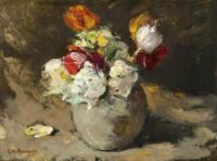 George Hendrik Breitner: Bloemen in een vaas