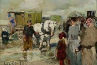 Arthur Briët: Familiedag op het strand