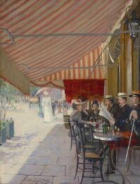 Delphin Enjolras: Caféterras