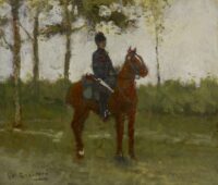 George Hendrik Breitner: Een huzaar