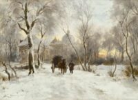 Adriaan Groenewegen: Houtsprokkelaar bij Paleis Huis ten Bosch, Den Haag