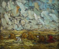 Charles Hollman: Figuren op een akker