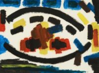 Willem Hussem: Compositie abstract