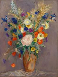 Jan Sluijters: Voorjaarsbloemen in een vaas