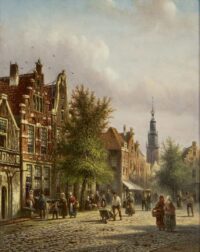 Johannes Fanciscus Spohler: Hollands stadsgezicht
