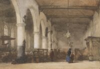 Johannes Bosboom: De Bakenesserkerk in Haarlem