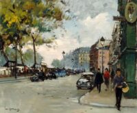 Jan Korthals: Straat in Parijs